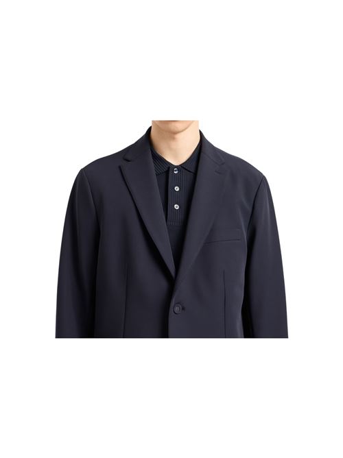 GIACCA MONONPETTO CON PETTORINA FULL ZIP INTERNA IN NYLON SOFT HAND EMPORIO ARMANI EMPORIO ARMANI | 6D1GA31NUBZ920